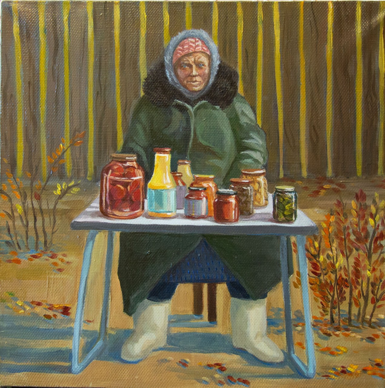 Жизнь у забора. Осень