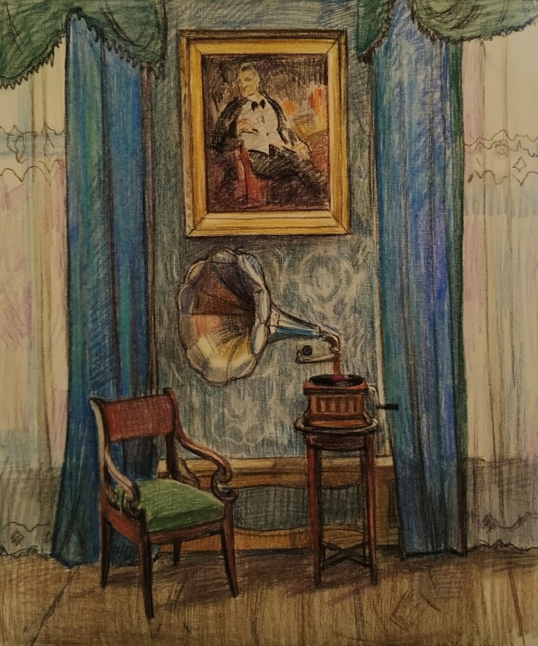 В доме Шаляпина