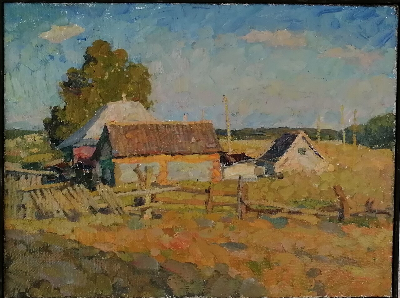 Вечер в деревне