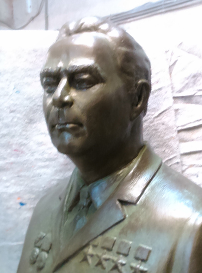 Бюст Л.Н. Брежнева