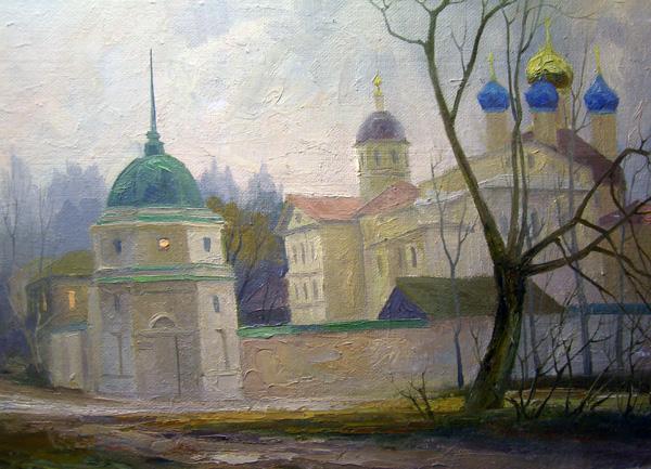 Оптина Пустынь (у монастырской стены) 