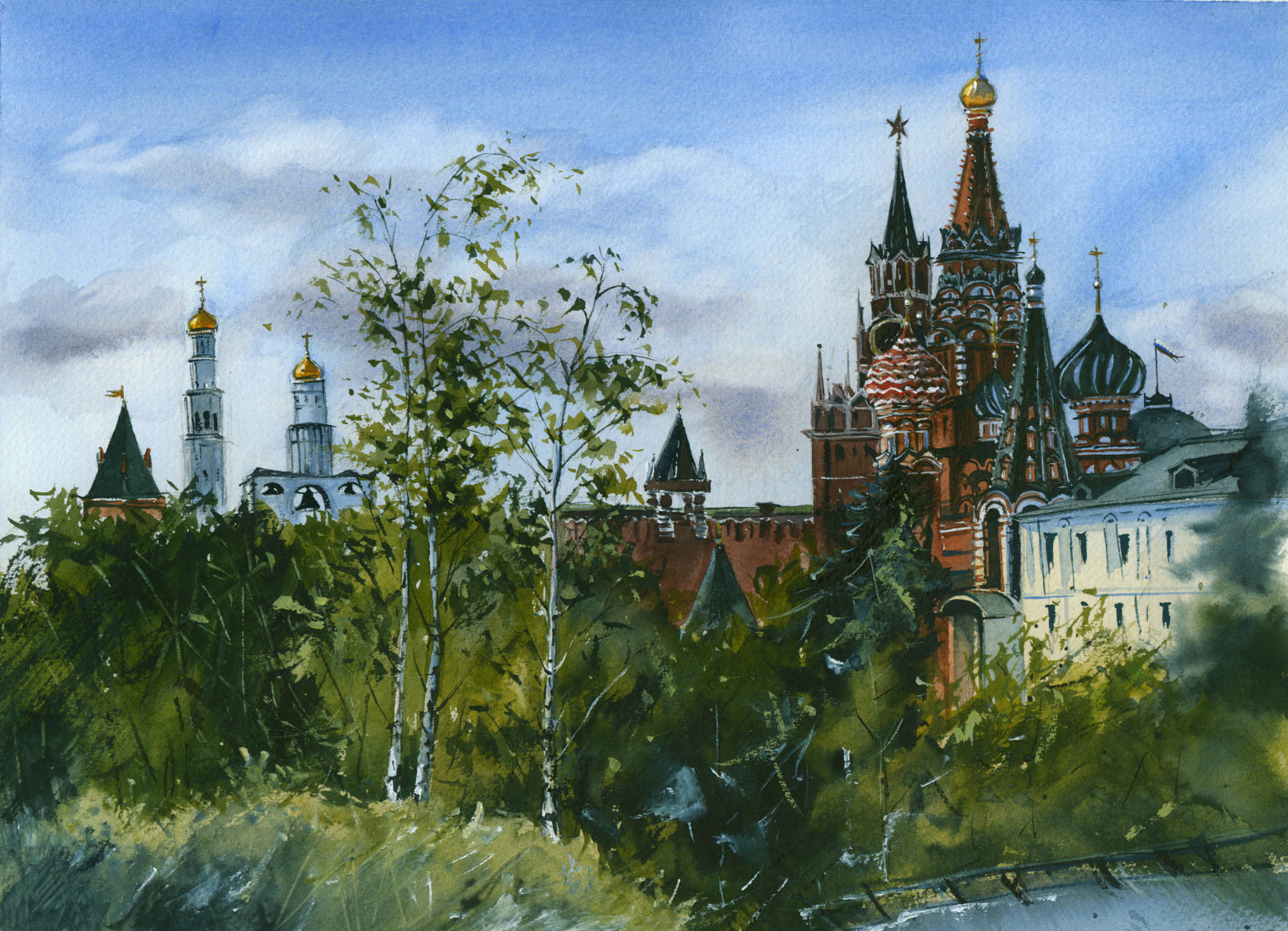 Вид на Кремль