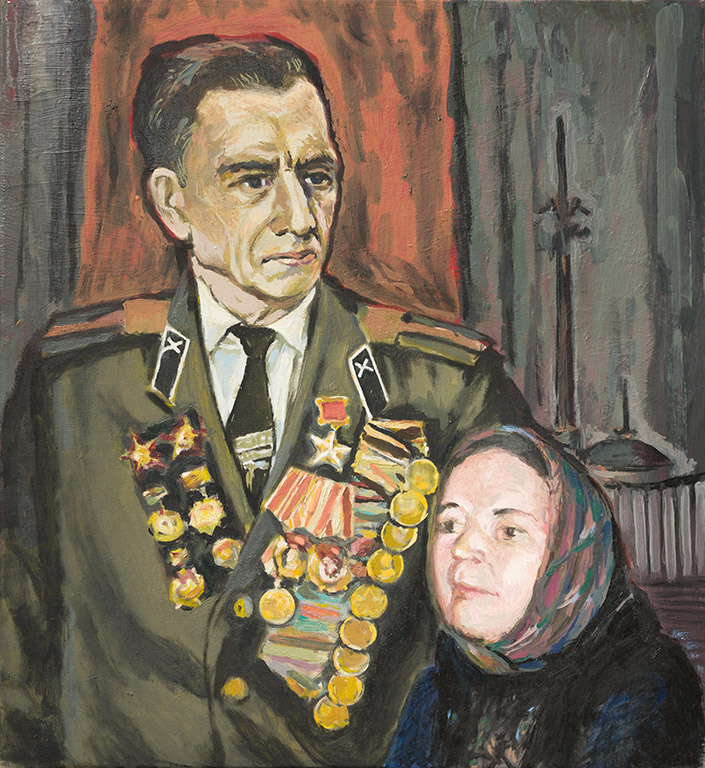 Портрет героя СССР Шутова С.И.