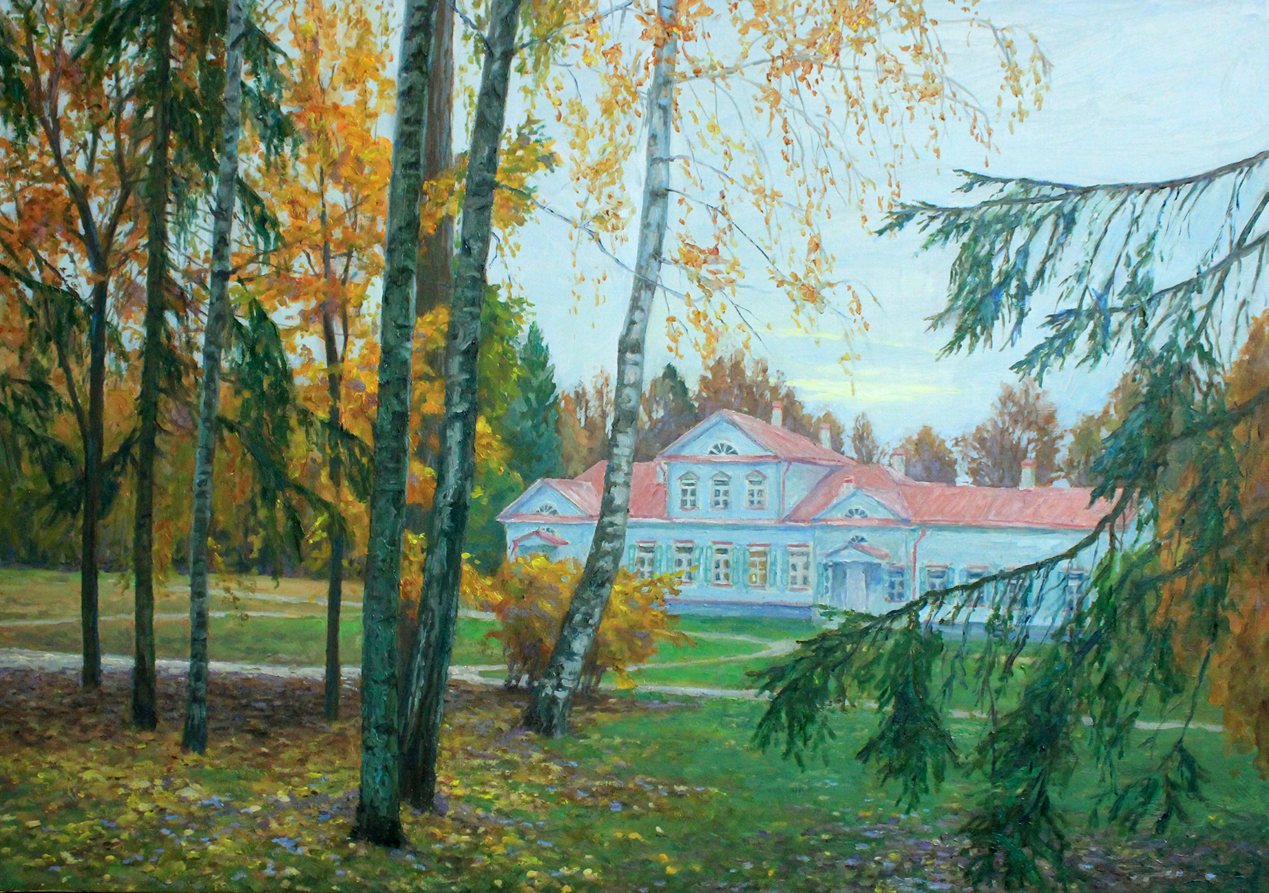 Осенний день в Абрамцево.