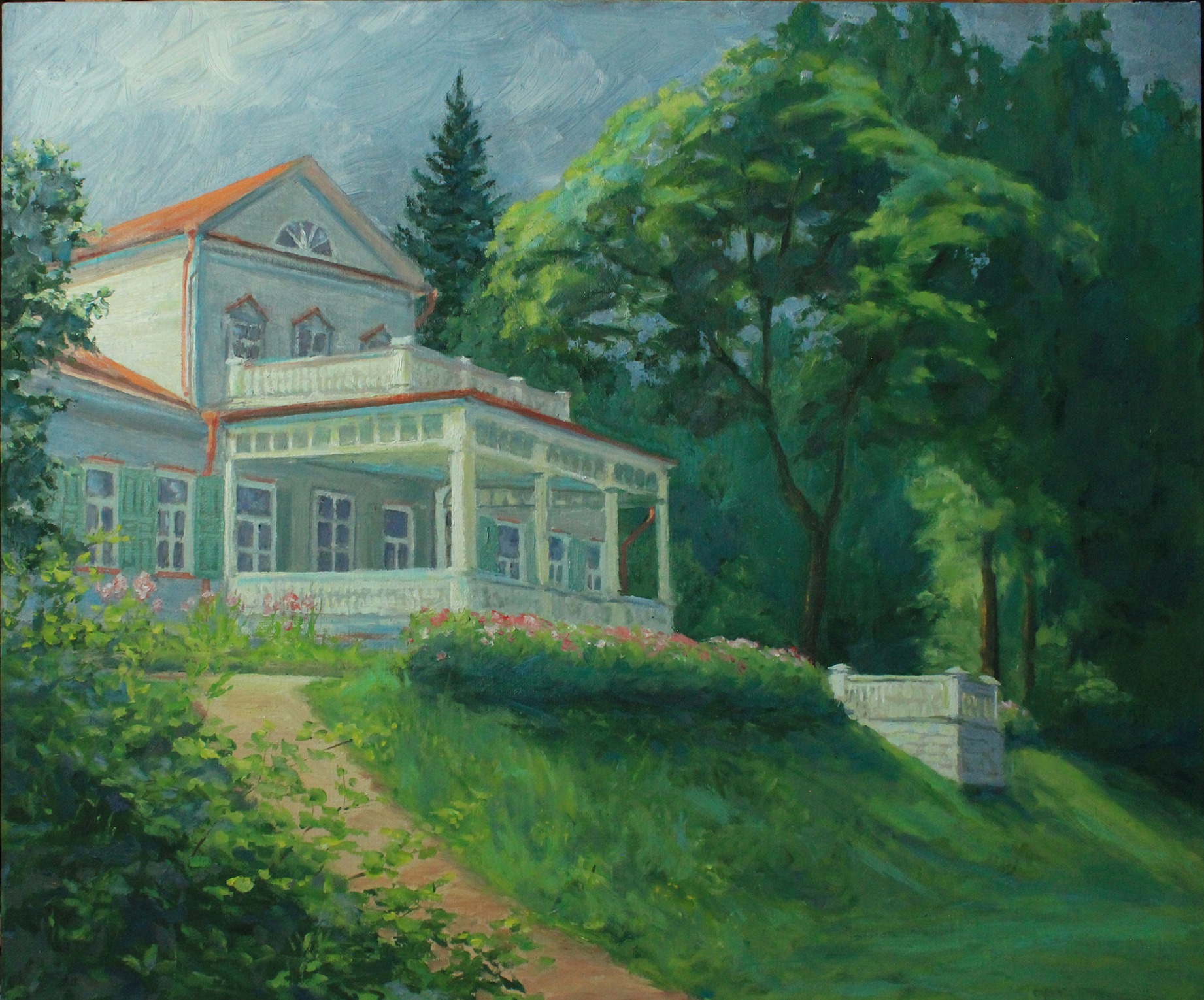 Гроза надвигается. Абрамцево.