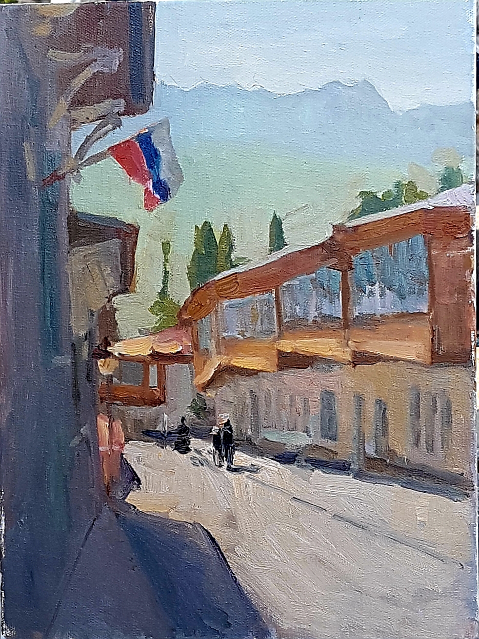Старая улочка в Гурзуфе