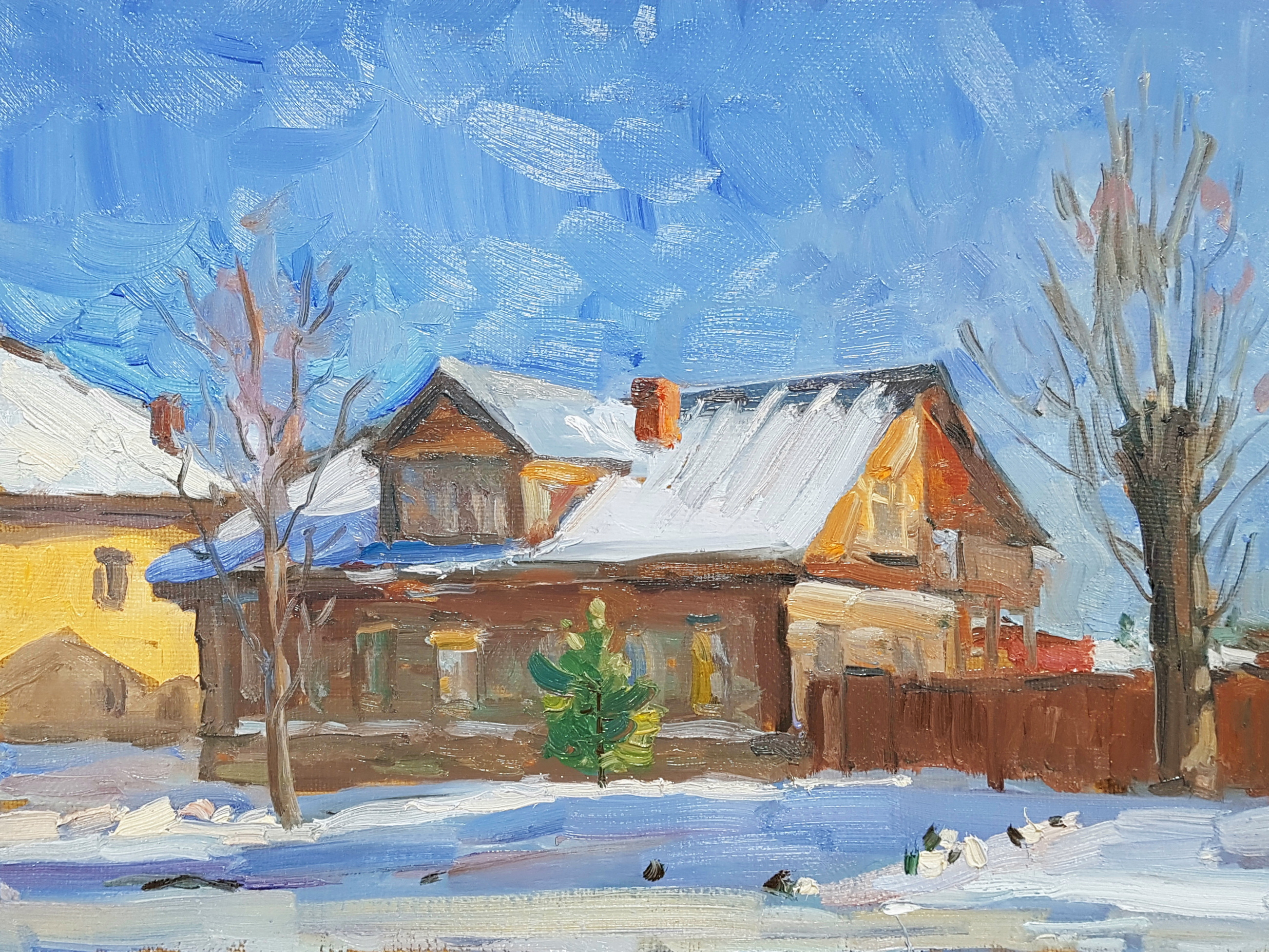 Старый домик в Тарусе 