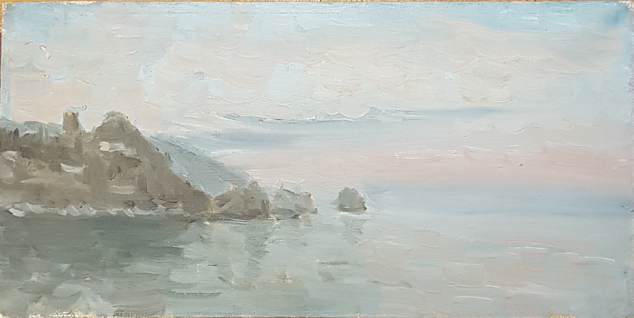 Море в дымке 