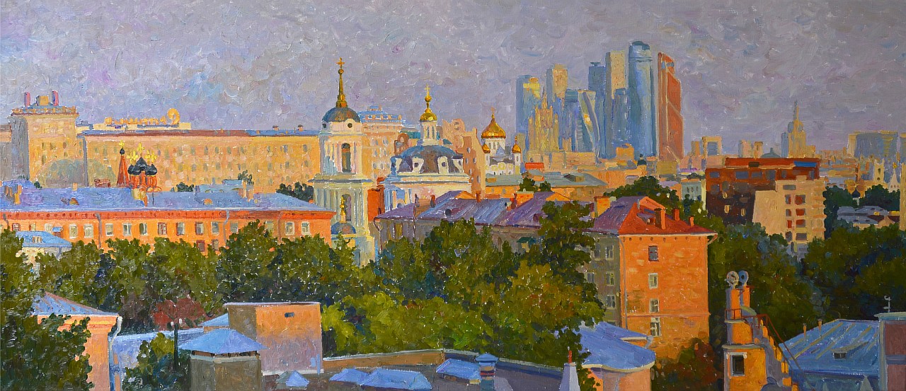 Утро над Москвой