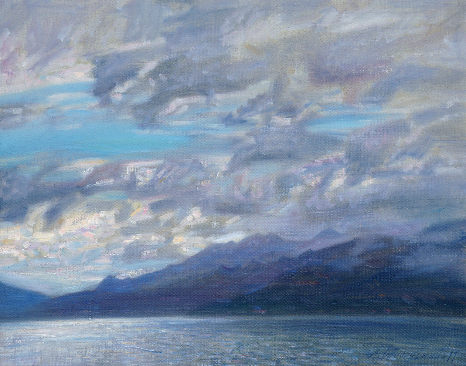 Море, горы, облака