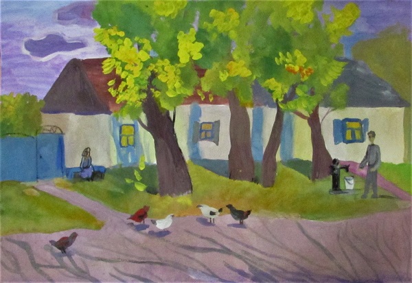 Сельская улица