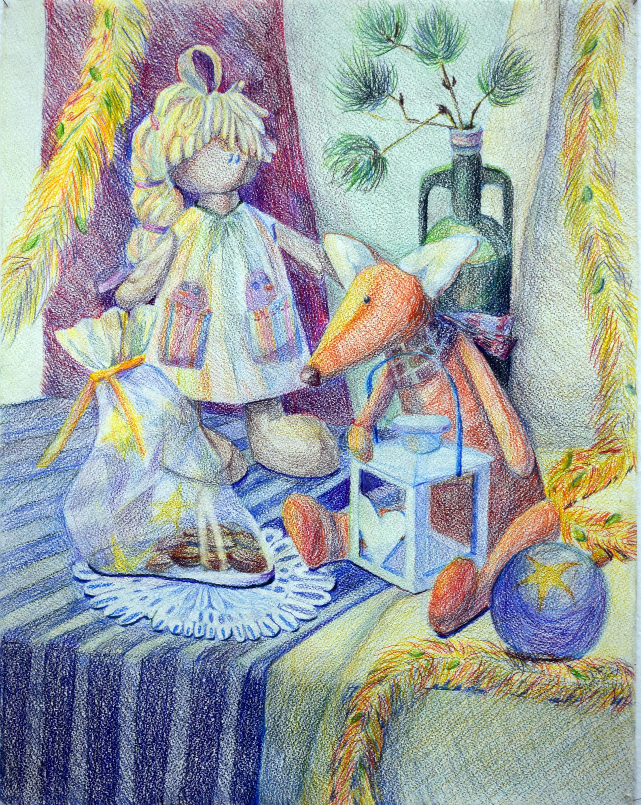 Новогодний натюрморт