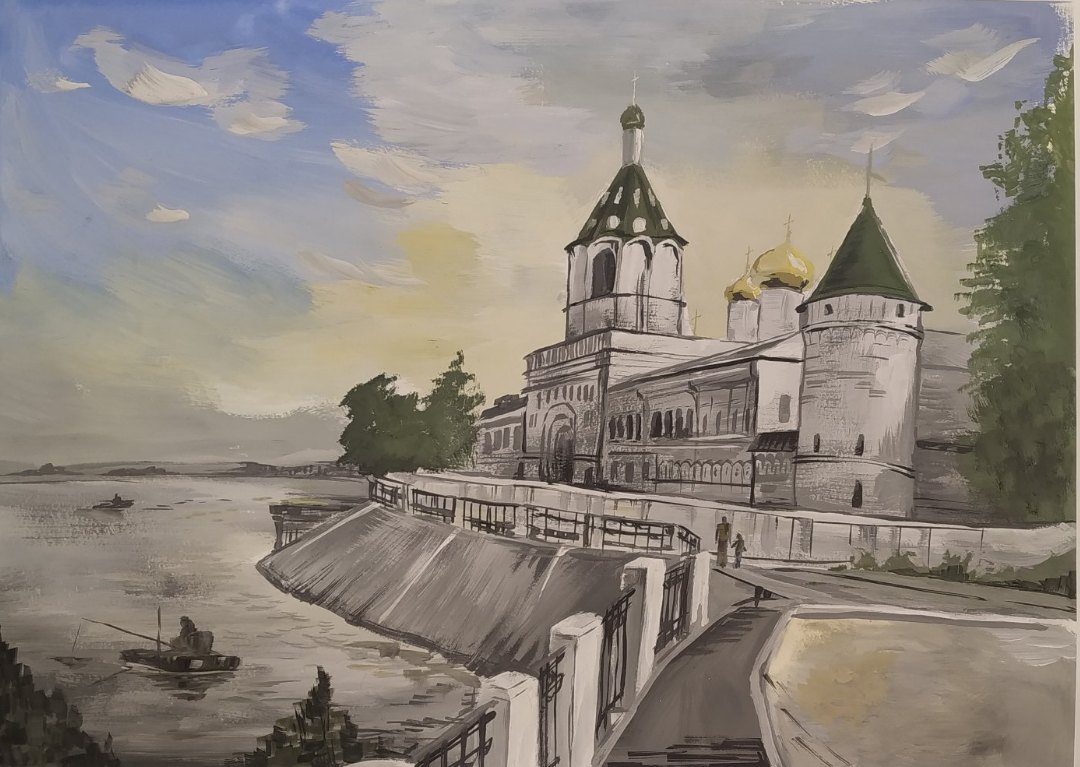 Ипатьевский монастырь на реке Костроме