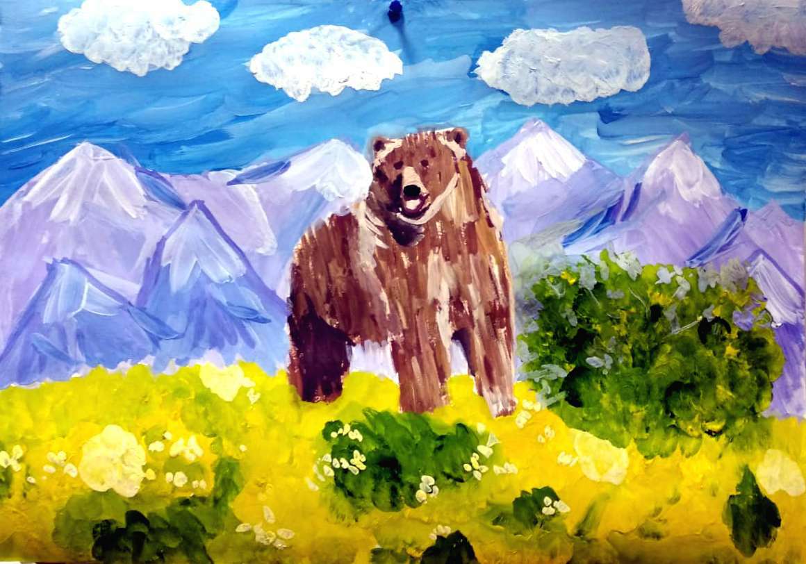 Медведь в горах