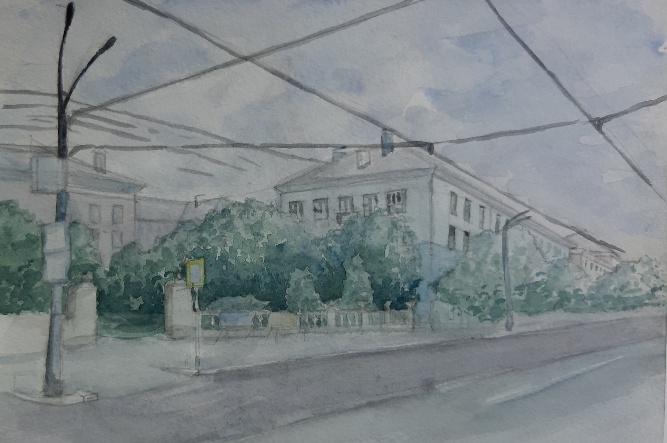 Зарисовка улицы