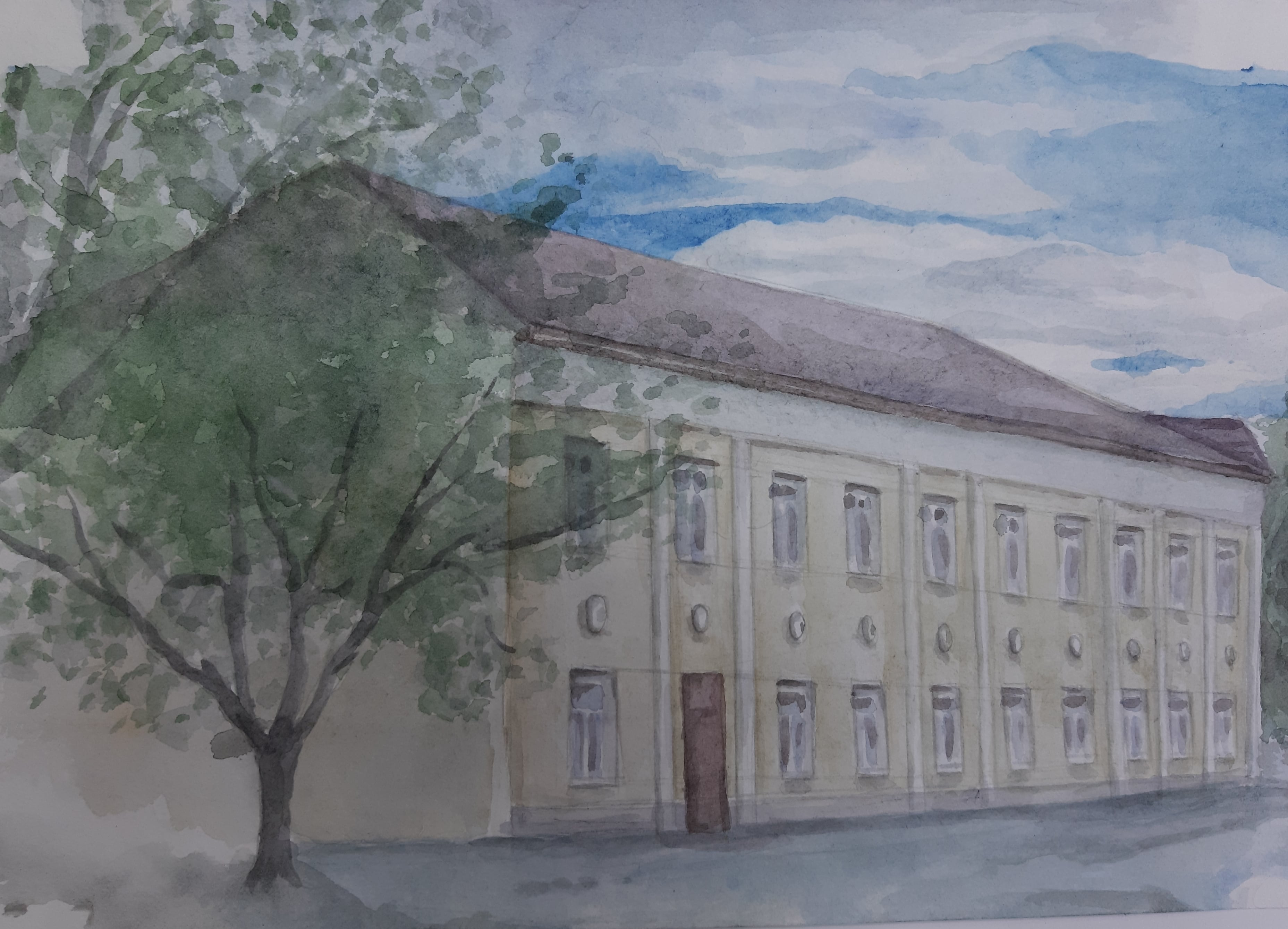 зарисовка, пленэр