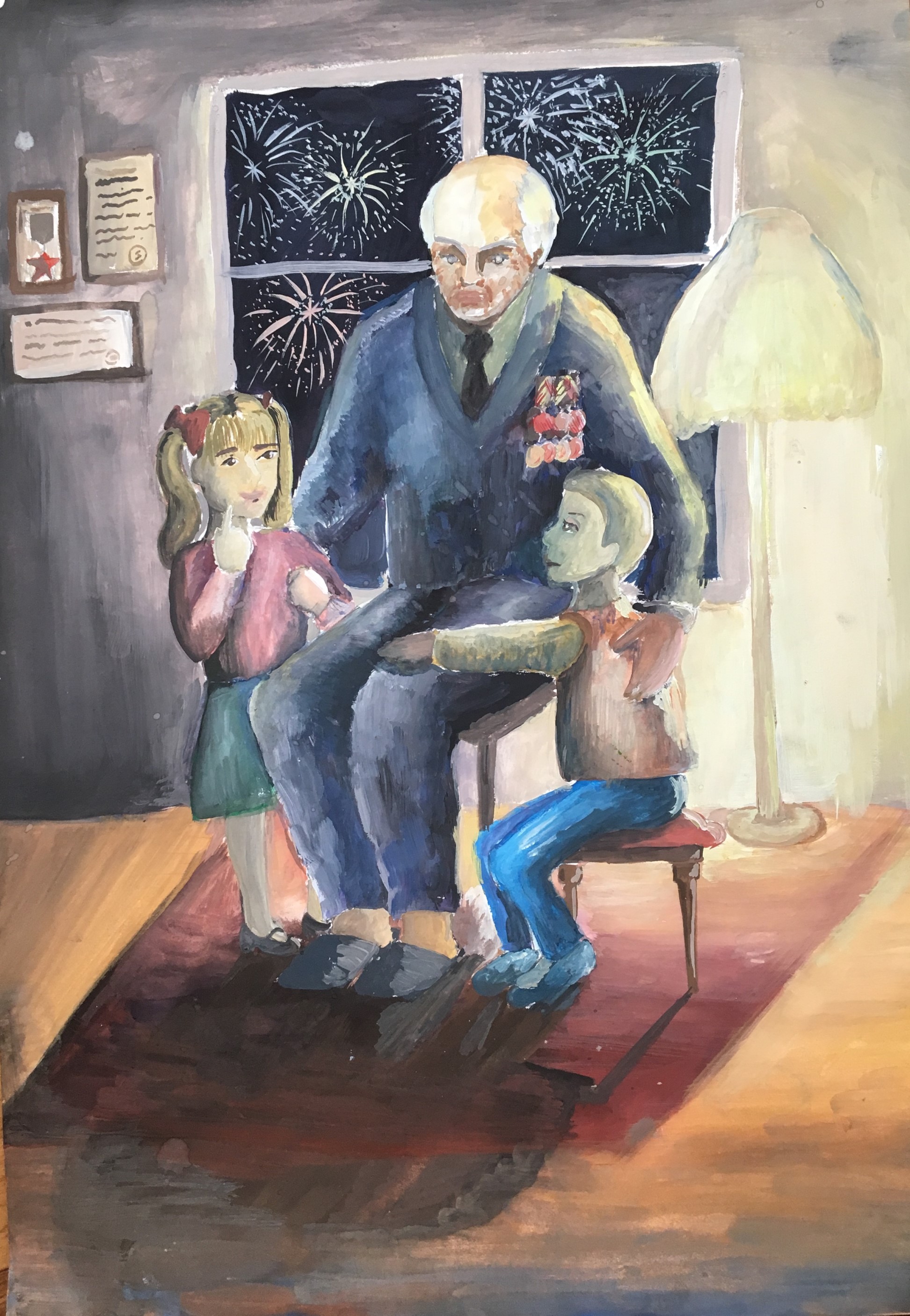 "Наш герой !"