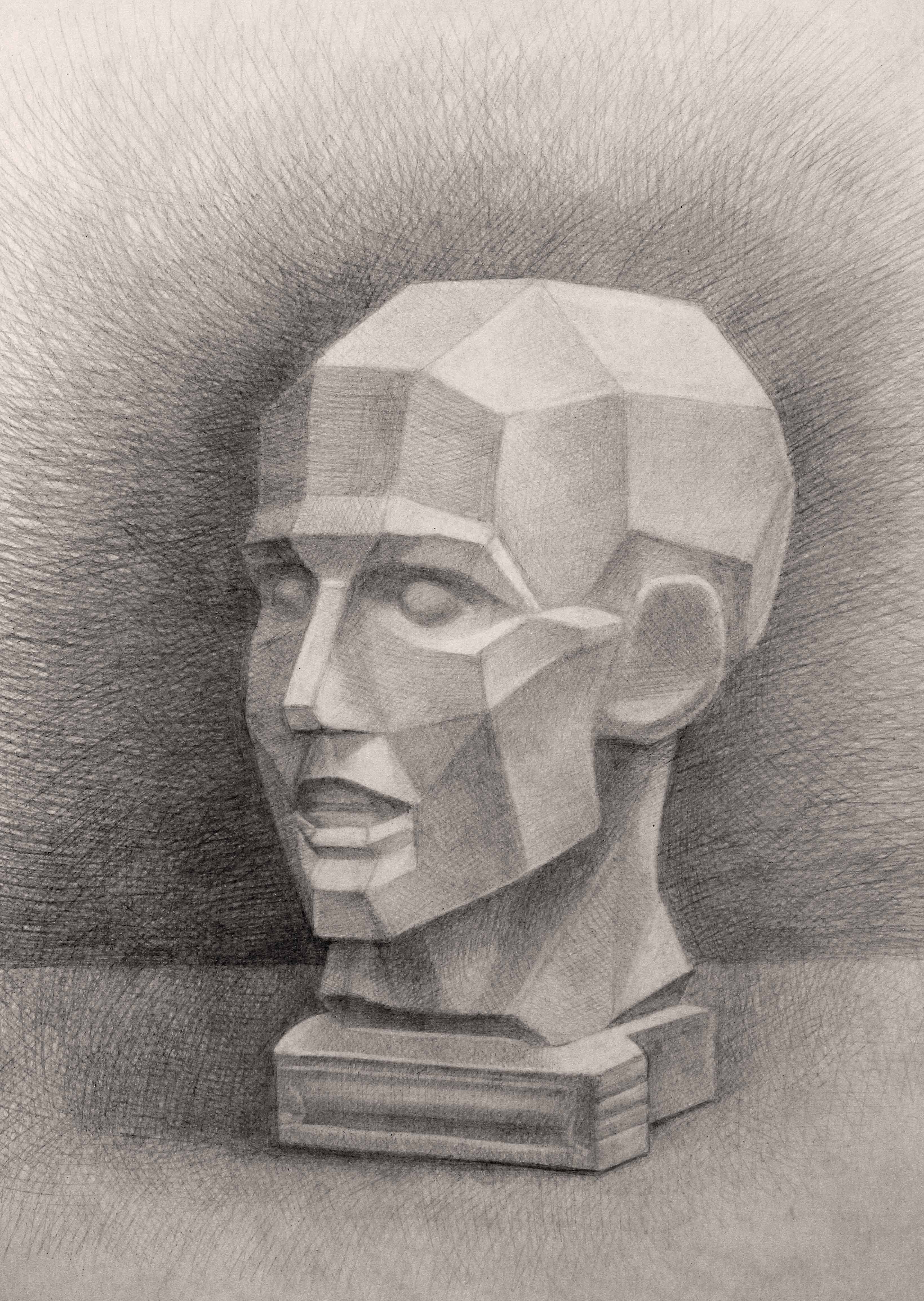 Рисунок обрубовочной головы.