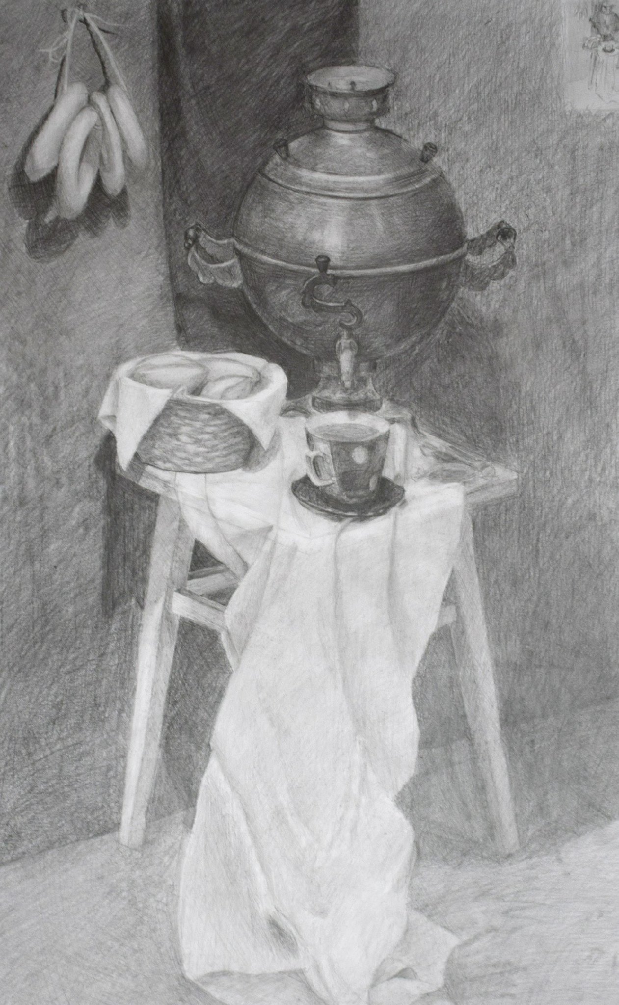 Натюрморт с самоваром