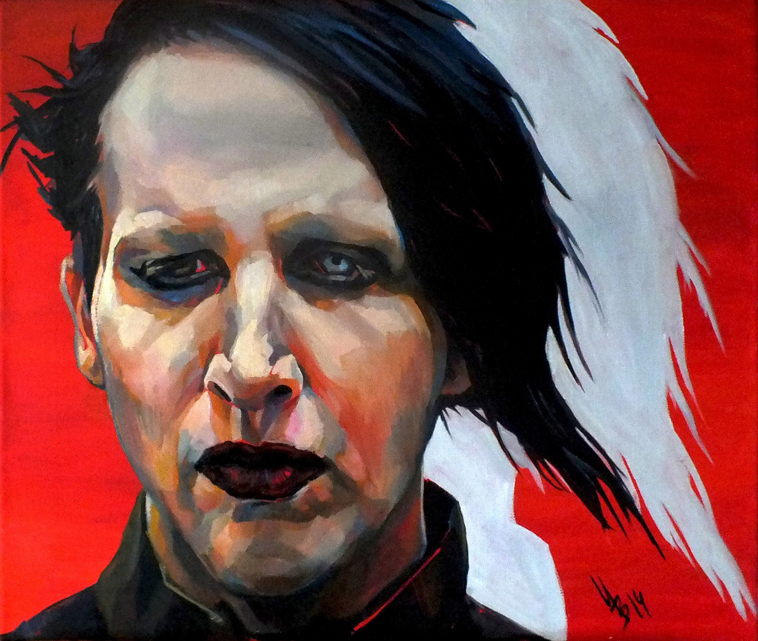 Триптих "Marilyn Manson". Правая часть
