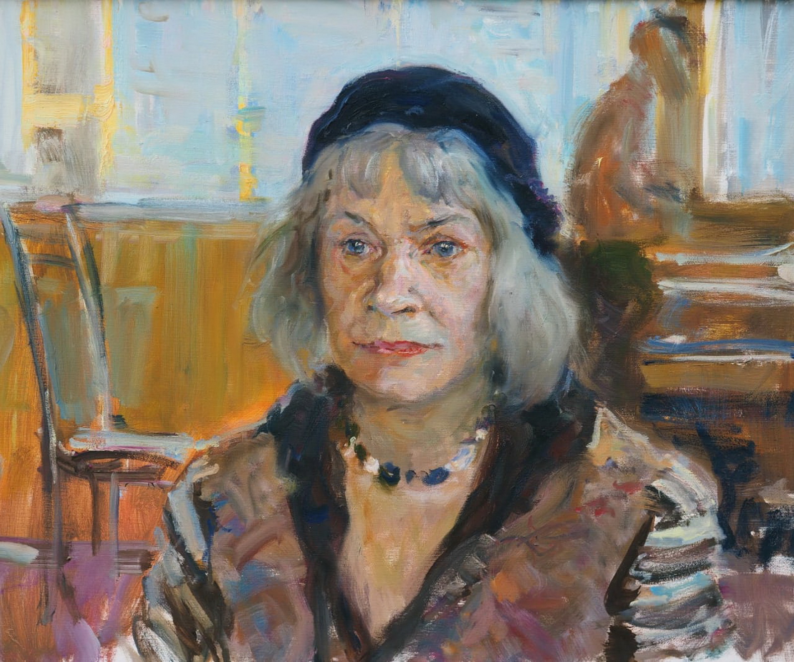 Серия "Дети войны""п-рт.художника Л.И.Зиневич"