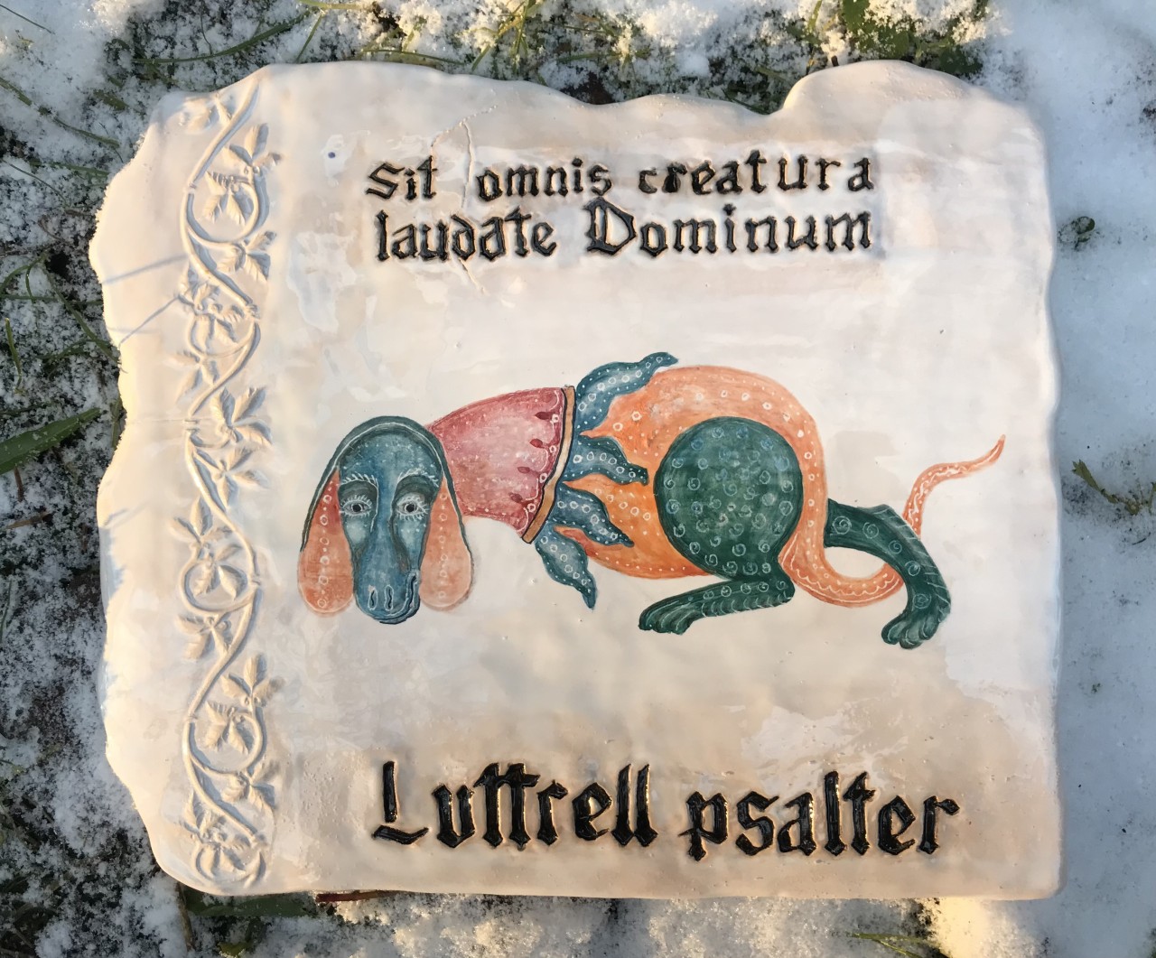 Luttrell psalter Dei Canis