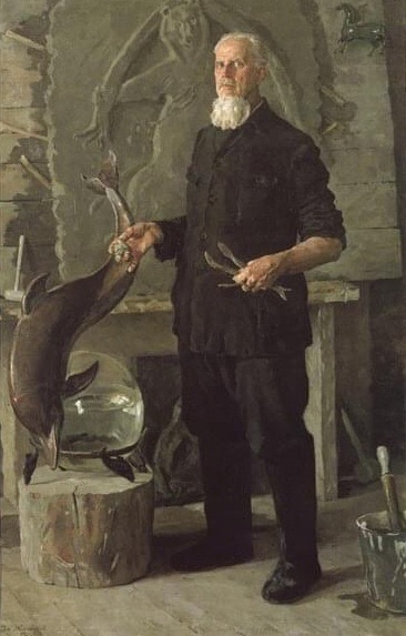 Портрет скульптора И.С.Ефимова