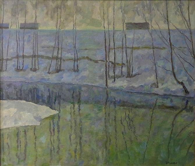 Весенняя река