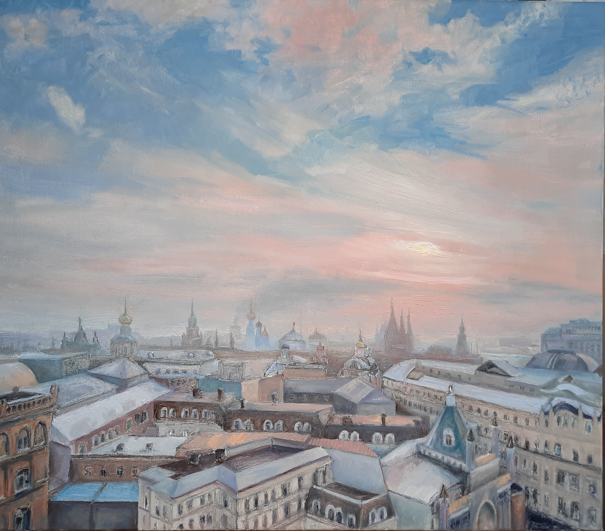 Зима. Москва. Праздничное предчувствие Зима. Москва. Праздничное предчувствие