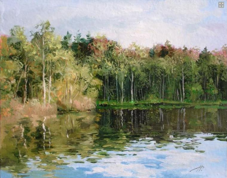 Лесное озеро