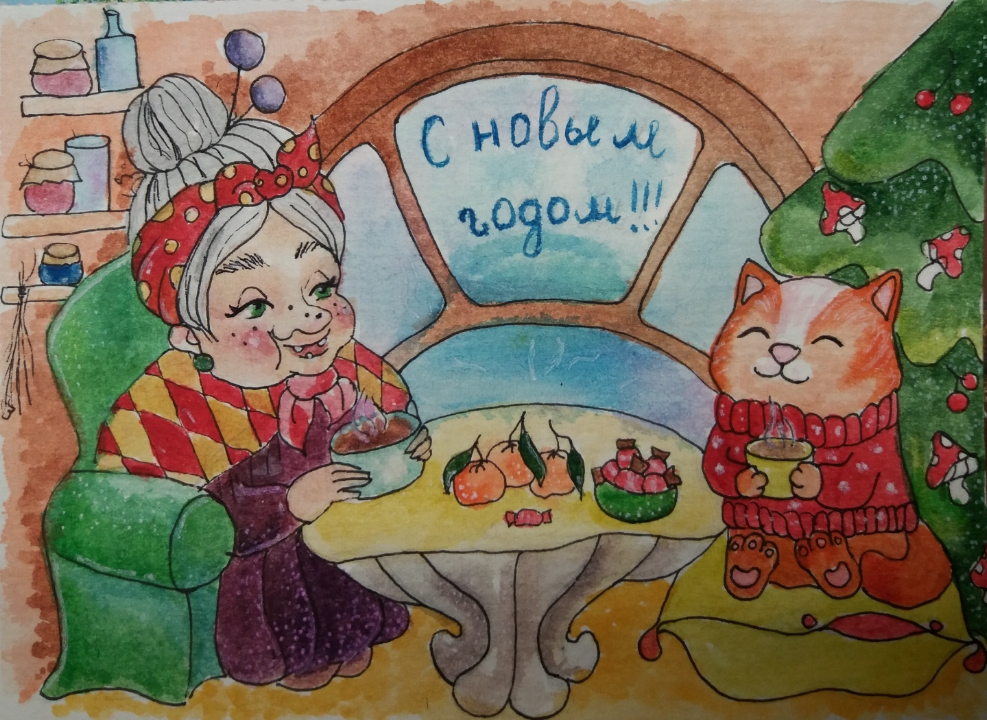 Новый год сказочных героев