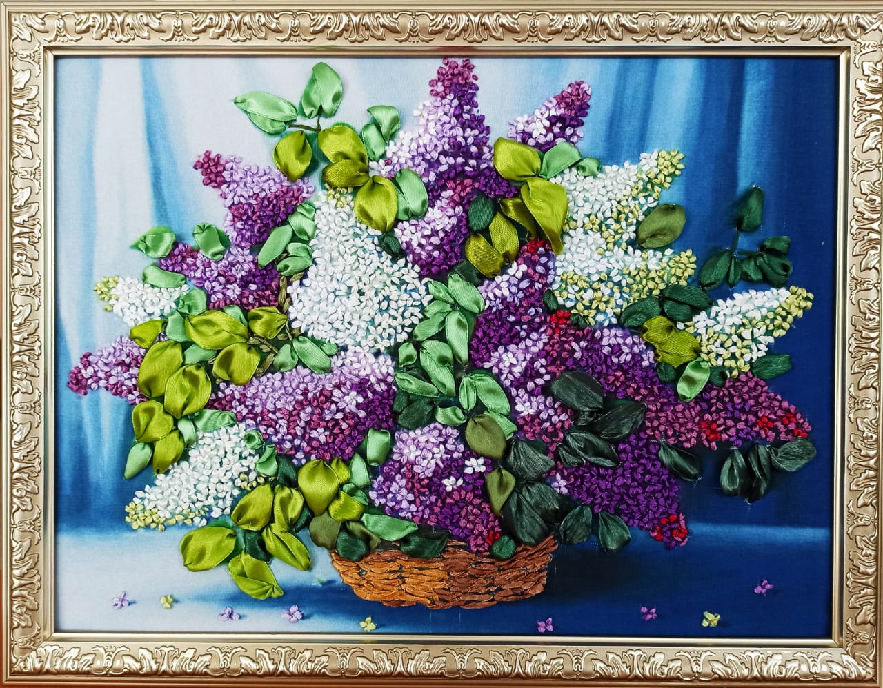 Корзина сирени